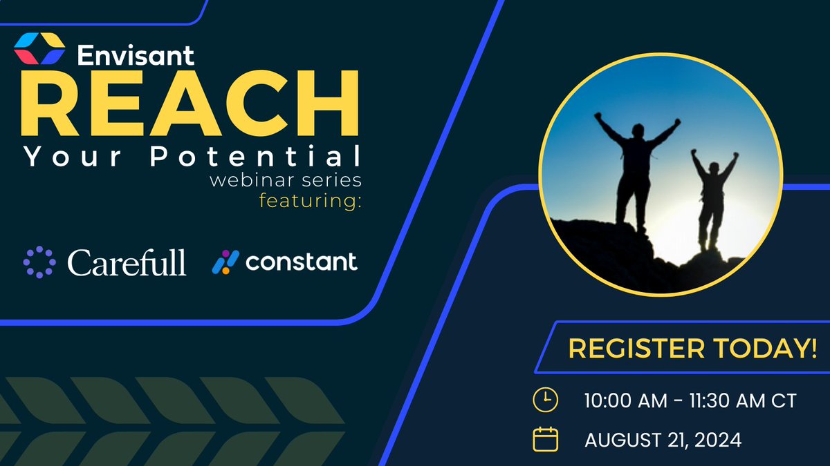 Join us on Aug. 21 for the Reach Your Potential Webinar with <a href="/getcarefull/">Carefull</a> and Constant! 🚀 Get the inside scoop on service providers empowering your #CU to protect seniors' finances 🛡️ and diversify revenue streams. 🌟 #AchieveYourVision &amp; register now: ow.ly/PH9R50ST7vZ.