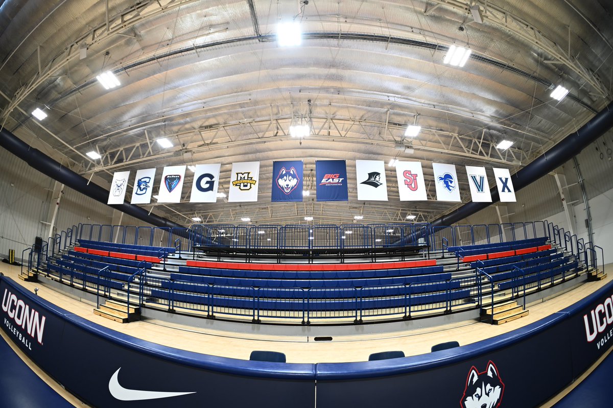 UConnVBall's tweet photo. Still in shock that we can call this place home ‼️

Can’t wait to have you all here this fall 🔜🏠 https://t.co/fOJaBgZ1KL