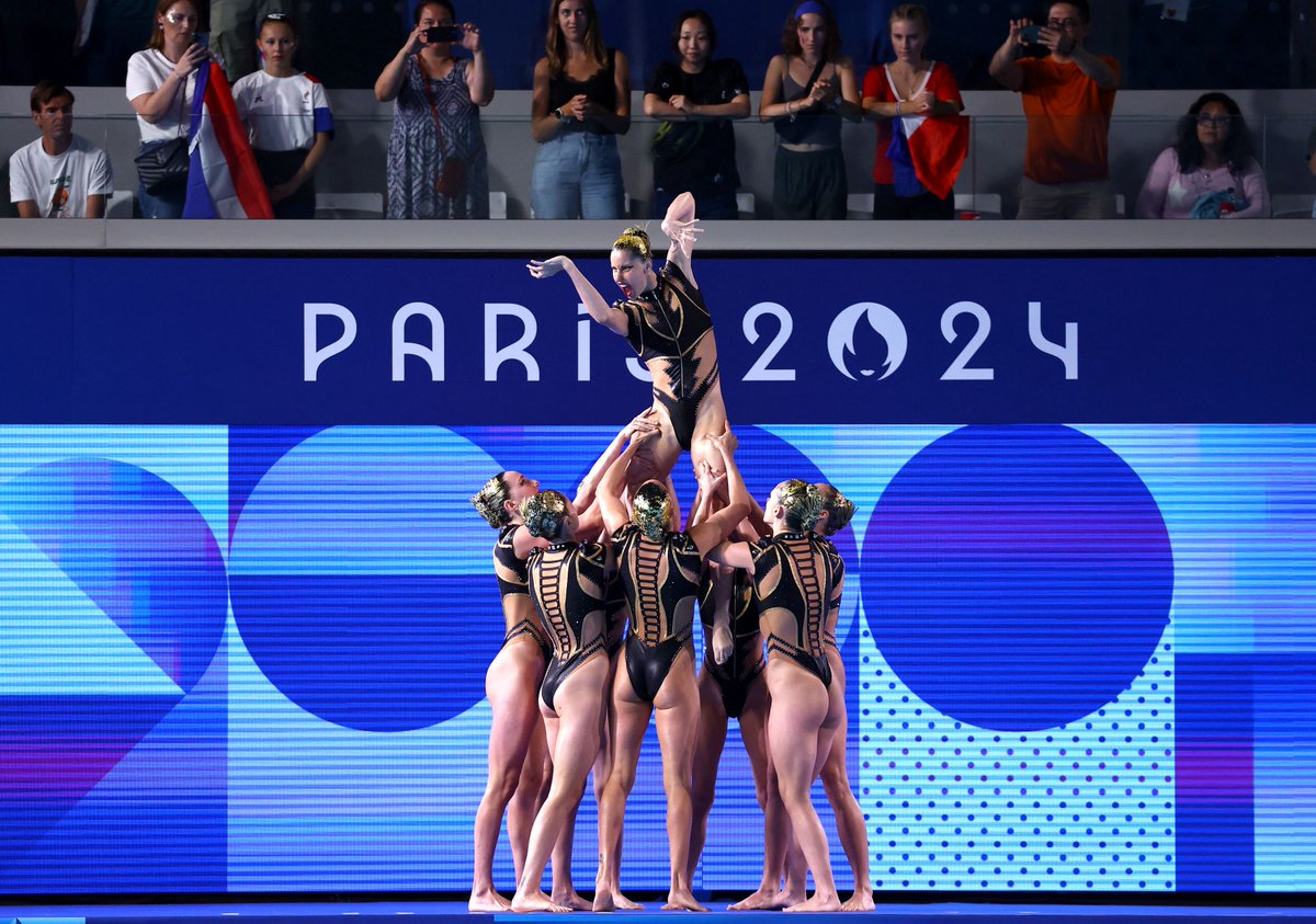 🥉🥉¡Medalla para España! 🥉🥉

🌊🇪🇸España vuelve a un podio olímpico en la Natación Artística con un bronce en estos Juegos de #Paris2024

El oro🥇 lo ha obtenido el equipo chino y la plata 🥈el estadounidense

Sigue en directo #ParisRTVE7a en <a href="/La1_tve/">La 1</a> y en