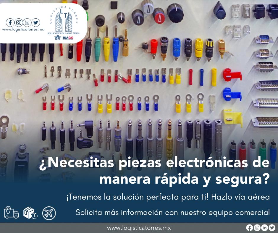 LogisticaTorres's tweet image. ¡Elige nuestro servicio de envío aéreo para componentes electrónicos! 
Llámanos al: 5557564005 Opción Ventas
Más información: logisticatorres.mx
.
.
.
.
#EnvioAereo #ElectronicaExpress #EntregaRapida #SeguridadGarantizada #LogisticaEficiente #CadenaDeSuministro