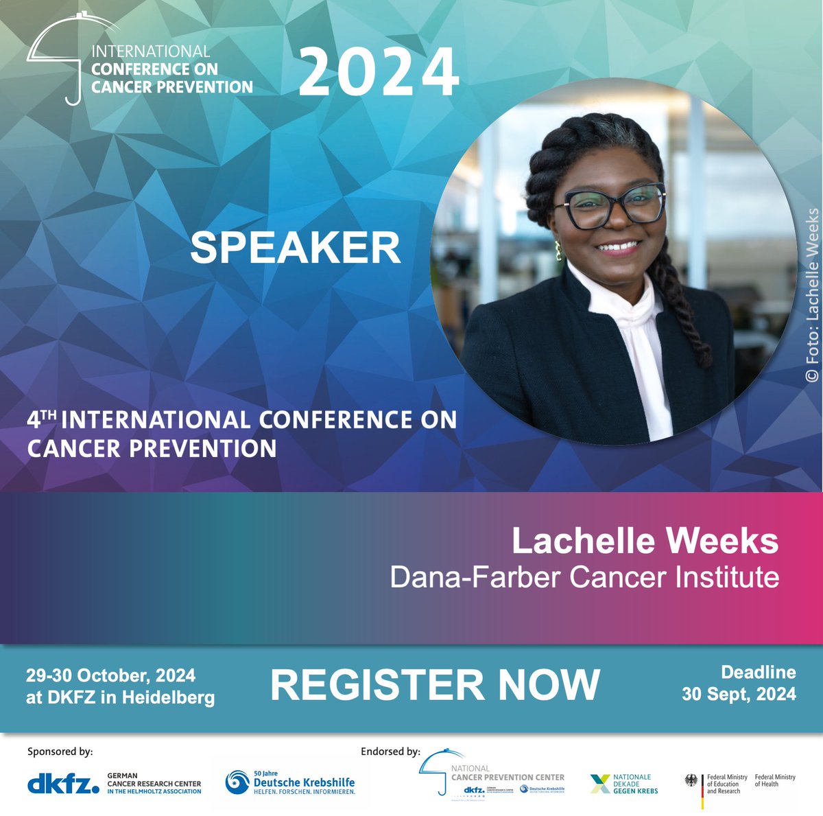 International Conference on Cancer Prevention (@intconfcanprev) on Twitter photo 🔎Discover innovative strategies with Dr. Lachelle Weeks at #ICCP2024 in her talk "Towards AML Prevention: Detection and Intervention in Clonal Hematopoiesis." Dive into pioneering #research on #screening and #prevention of blood #cancer|s. 🌟 <a href="/Lachelle_Dawn/">Lachelle Dawn</a> <a href="/DanaFarber/">Dana-Farber</a> 🔎Discover innovative strategies with Dr. Lachelle Weeks at #ICCP2024 in her talk "Towards AML Prevention: Detection and Intervention in Clonal Hematopoiesis." Dive into pioneering #research on #screening and #prevention of blood #cancer|s. 🌟 <a href="/Lachelle_Dawn/">Lachelle Dawn</a> <a href="/DanaFarber/">Dana-Farber</a>