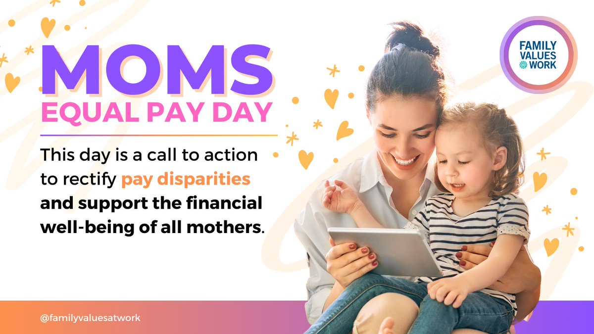 FmlyValuesWork's tweet photo. Data shows that women workers aged 50+ are paid just 75 cents for every $1 paid to men of the same age. This puts women aged 65+ are at higher risk for poverty than men, due to the retirement income gap. #MomsEqualPayDay https://t.co/01lOIAt0uJ