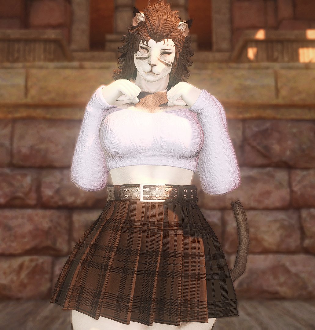 My hrothgal is sooo cute!

Thank you for the beautiful pose <a href="/ArvidGPOSE/">𝓐𝓻𝓿𝓲𝓭 🇫🇷 🇬🇧</a> 
#FFXIV #Hrothgal