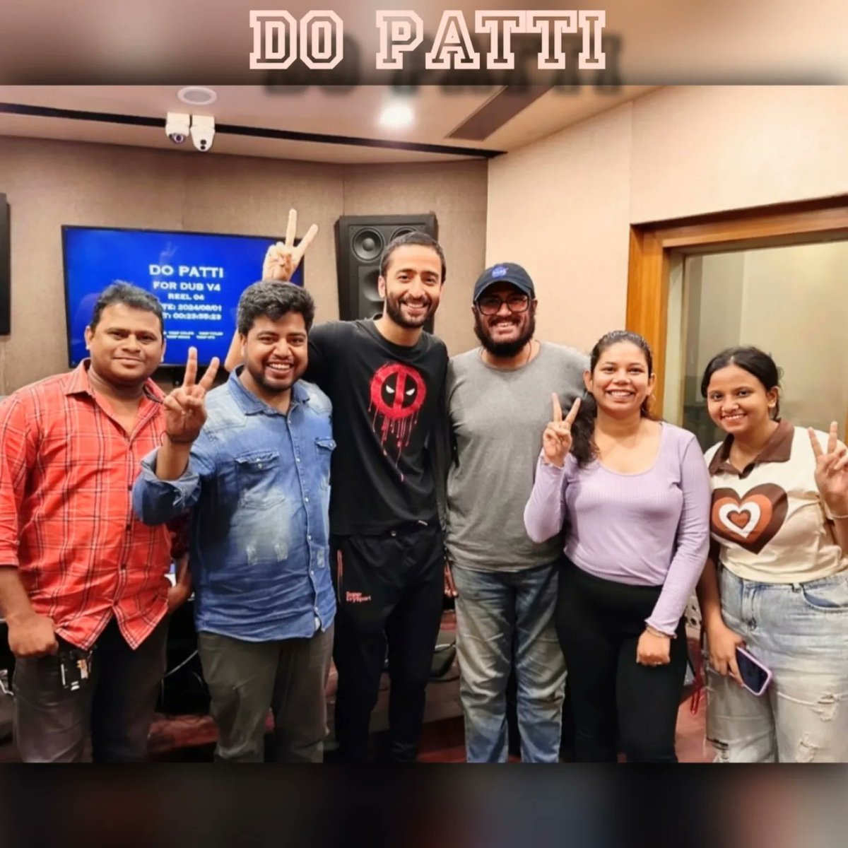 ritu0174's tweet photo. Do Patti 💖

So The Dubbing For Do Patti Is Complete 🥹 Waiting Eagerly For It's Release On Netflix 😍

#DoPatti #ShaheerAsDhruv #DhruvSood #NetflixMovies #DoPattiOnNetflix #KathhaPictures #BlueButterflyFilms

@Shaheer_S ♥️

#GodBlessYou #ShaheerSheikh https://t.co/Mkeal4lyPE