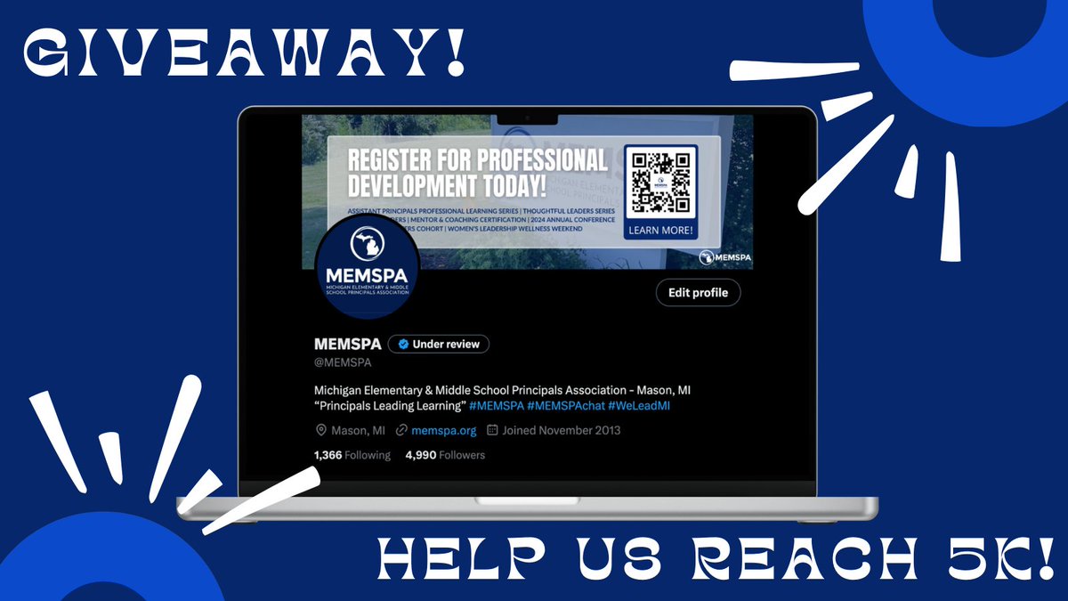 MEMSPA's tweet image. 5K GIVEAWAY! Help @MEMSPA reach 5,000 followers on X! Share this post for a chance to win a MEMSPA swag bag! Winner will be chosen when we hit our goal! #MEMSPA #WeLeadMI #MEMSPAChat