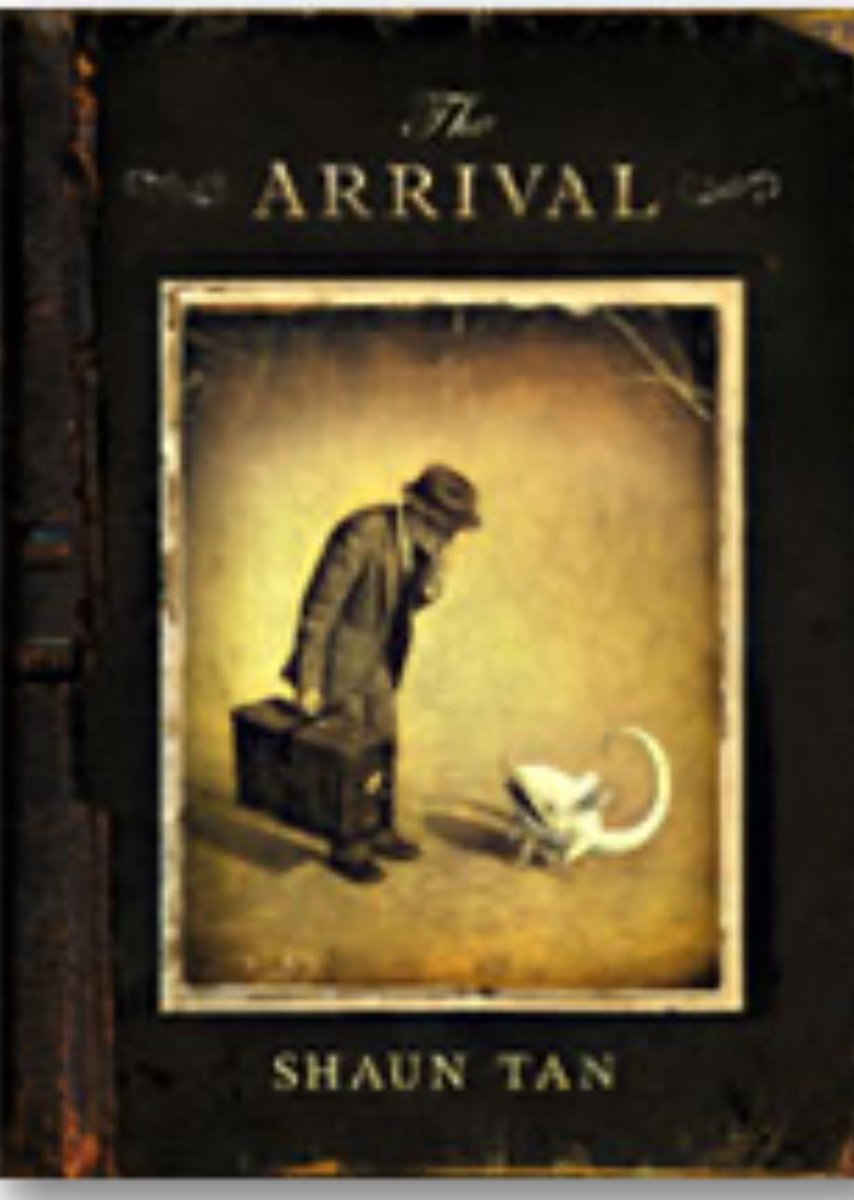 Andrea_Louise1's tweet photo. @redgierob @PrimaryRocks1 @smithsmm @MichaelRosenYes #PicturebookJoy loved sharing The Arrival by Shaun Tan with my Year 6’s. Would definitely recommend @DebbieNewcombe1 it’s up there with our shared love for The Whale by Ethan and Vita Murrow. https://t.co/BSdyVibHcd