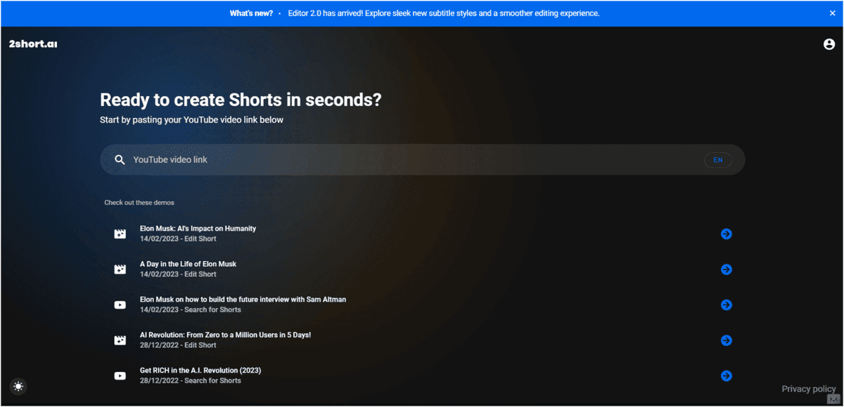 SmartDlp's tweet photo. How to Boost Your followers with 2shorts ai.

📷 This tool creates 10s of short videos from a long video

📷 It uses English captions for English videos, chooses the most clickbait portion of the video and makes it a short

 #TimeSaver #ShortsOnFire https://t.co/vyqEhayI9R