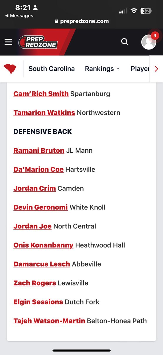 RamaniB5's tweet photo. Thanks @PrepRedzoneSC for the Pre-Season All- State recognition!!  Now Let’s get it!!! 😤😤 @YoureNextTrain1 🤘🏽🤘🏽 @mann_football @RivalsWardlaw @Rivals  1st Scrimmage tomorrow VS Northwestern…. https://t.co/qAvTdHTFRT