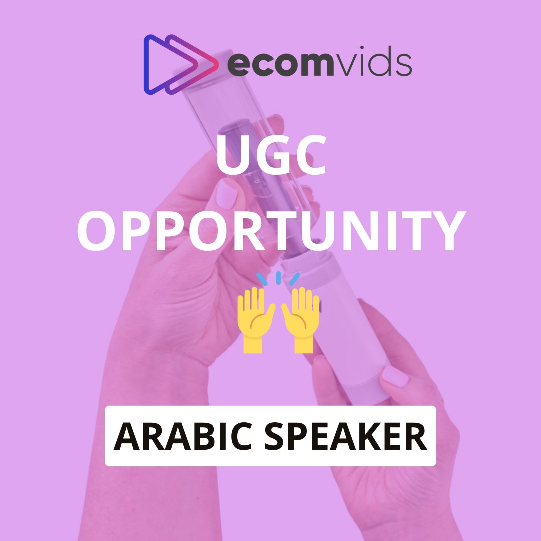 EcomVids | UGC + Commercial Video Ad Production tweet media