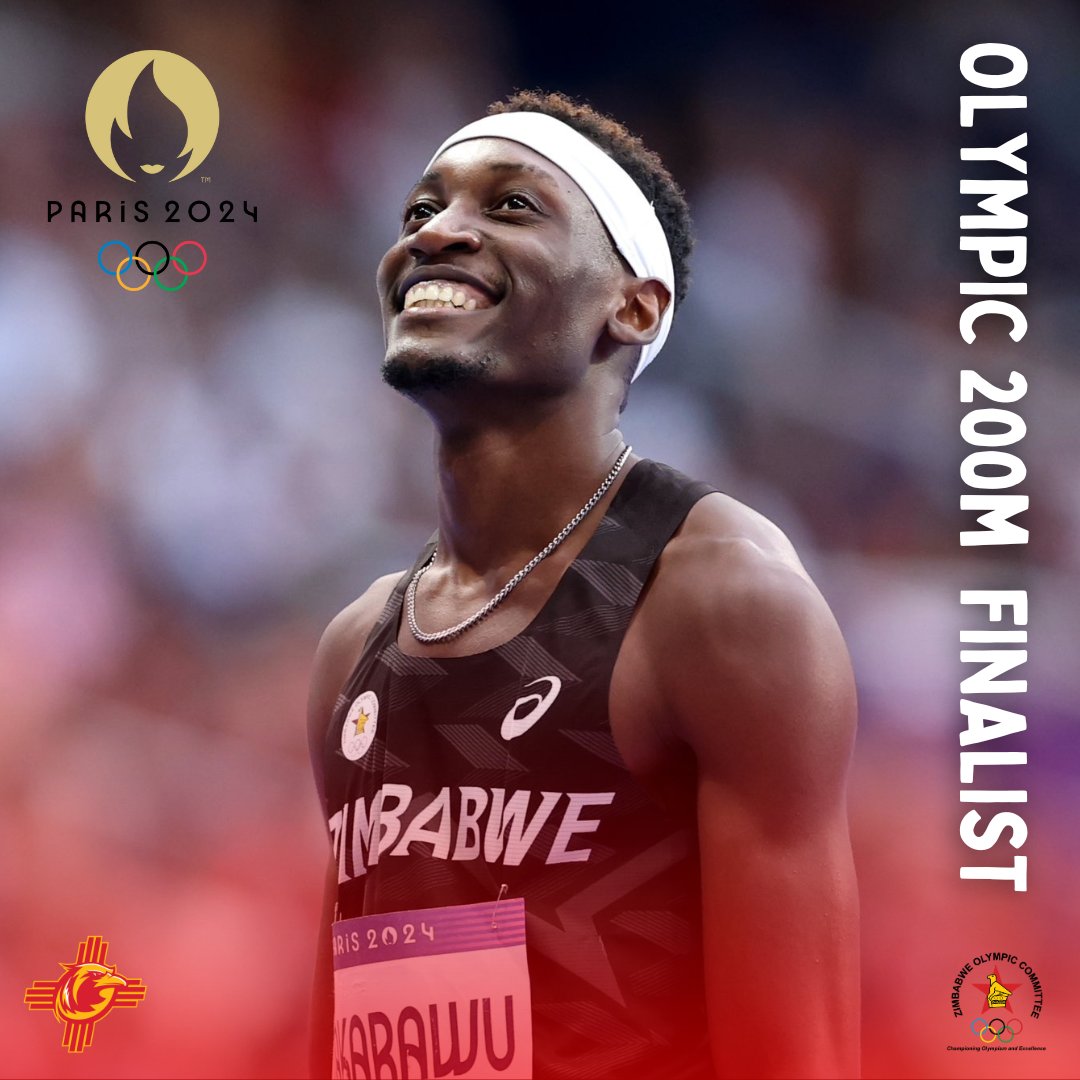 NMJCTbirds's tweet image. REMEMBER THE NAME!!!

For the first time EVER NMJC T&amp;amp;F will have an Olympic 200m FINALIST in TAPIWANASHE CARLIE MAKARAWU!!! #FeelTheThunder