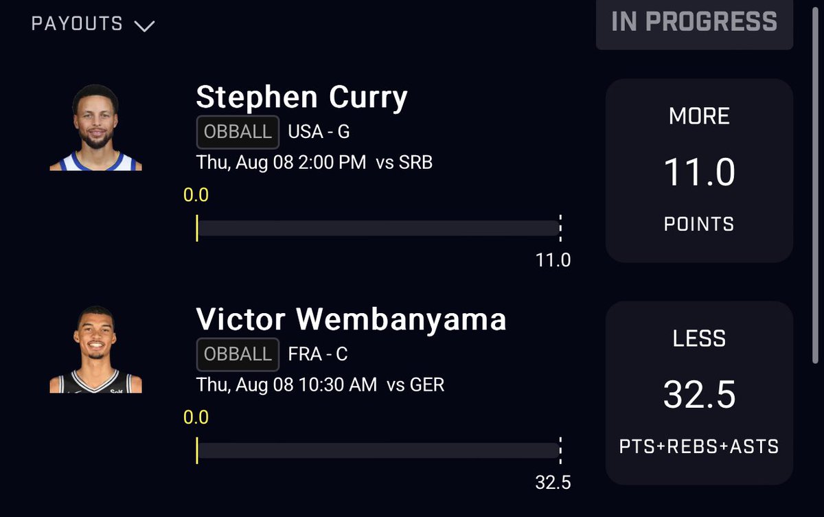 AlmightyFlyyFNO's tweet image. Here’s a #2man pair 🍐 #prizepicks #OlympicGames  Discord in bio ✅