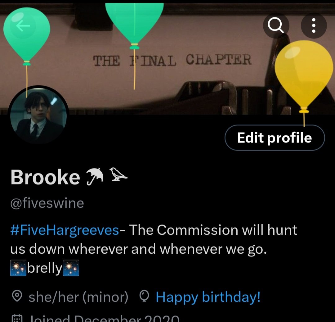 fiveswine's tweet photo. balloons are glitched BUT IM FINALLY LEGAL!!!!! 🤣🥳 https://t.co/JS91QMArYO
