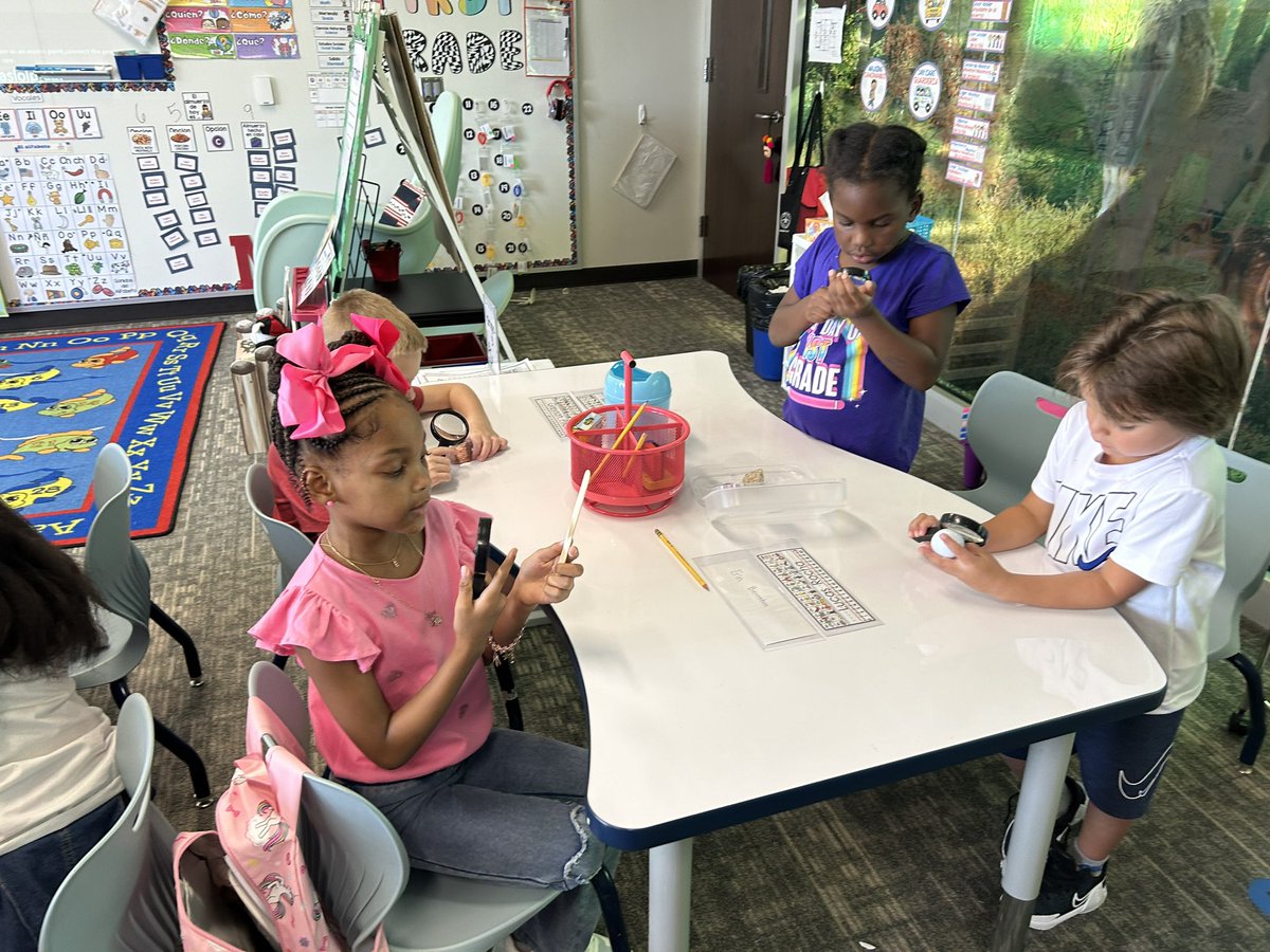 First grade explored matter using tools - they noticed so many details- I was impressed.  <a href="/DebbieHavnen/">Debbie Havnen</a> <a href="/HumbleISD_CE/">Centennial Elementary</a> <a href="/Humble_Science/">Humble ISD Elementary Science</a>