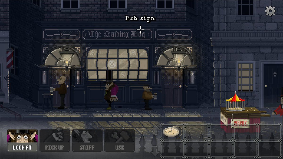 Anyone else want a piece of this while the going’s good? 😁
👇🏻👇🏻👇🏻
#indiegame #Pixelart #pointandclick #adventuregame