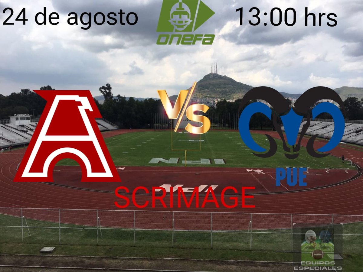 Gran juego de pronóstico reservado entre las <a href="/AguilasIPN/">Águilas Blancas IPN</a> vs <a href="/BorregosPuebla/">Borregos Puebla</a> 
No falten!!!