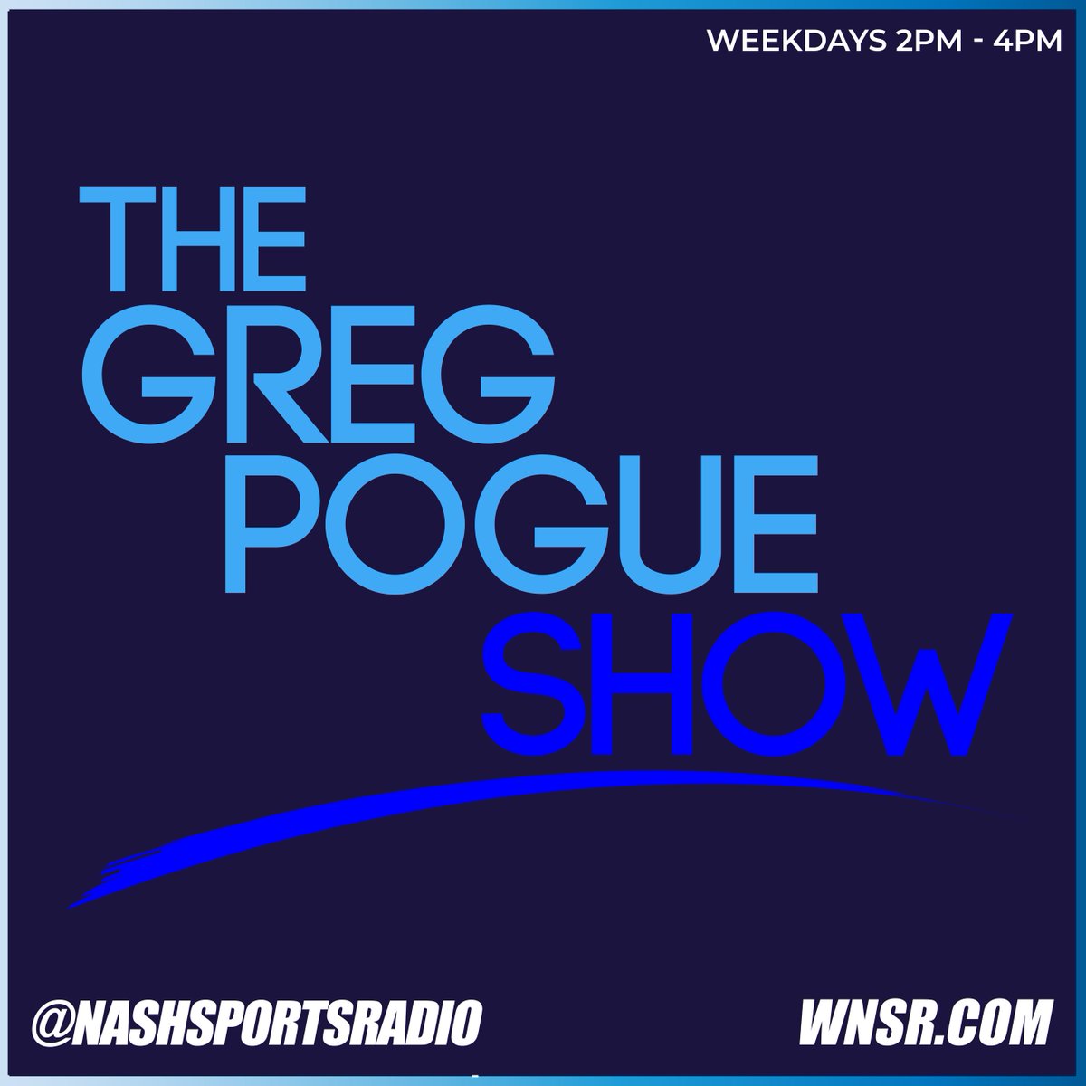 Greg Pogue (@thepoguester) on Twitter photo It's "Weenie Wednesday" on The Greg Pogue Show 2-4 p.m. today <a href="/NashSportsRadio/">WNSR - Nashville Sports Radio</a> guest co-host <a href="/Patton_Cook/">Patton Cook</a> Your calls & texts at 615-844-5600 plus ...
2:25 Three-time <a href="/Olympics/">The Olympic Games</a> track medalist <a href="/TSUTigersTrack/">TSU Track & Field</a> coach Chandra-Cheeseborough Guice
3:00 <a href="/AAllegretta/">Andrew Allegretta</a> Voice <a href="/vucommodores/">Vanderbilt Athletics</a> It's "Weenie Wednesday" on The Greg Pogue Show 2-4 p.m. today <a href="/NashSportsRadio/">WNSR - Nashville Sports Radio</a> guest co-host <a href="/Patton_Cook/">Patton Cook</a> Your calls & texts at 615-844-5600 plus ...
2:25 Three-time <a href="/Olympics/">The Olympic Games</a> track medalist <a href="/TSUTigersTrack/">TSU Track & Field</a> coach Chandra-Cheeseborough Guice
3:00 <a href="/AAllegretta/">Andrew Allegretta</a> Voice <a href="/vucommodores/">Vanderbilt Athletics</a>