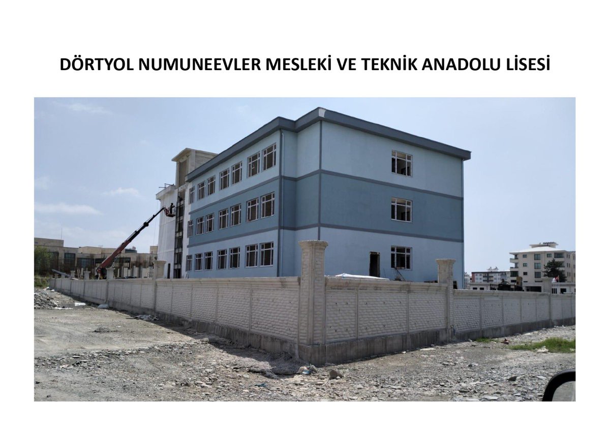 CHP GENEL BAŞKAN YARDIMCISININ MİLLİ EĞİTİM BAKANLIĞIMIZA YÖNELİK ASILSIZ İDDİALARINA KARŞI CEVABIMIZDIR 

CHP Genel Başkan Yardımcısı Sayın Suat Özçağdaş’ın, deprem sonrasında Hatay’da Milli Eğitim Bakanlığı tarafından hiçbir okul yaptırılmadığı iddiası gerçeği yansıtmamaktadır.