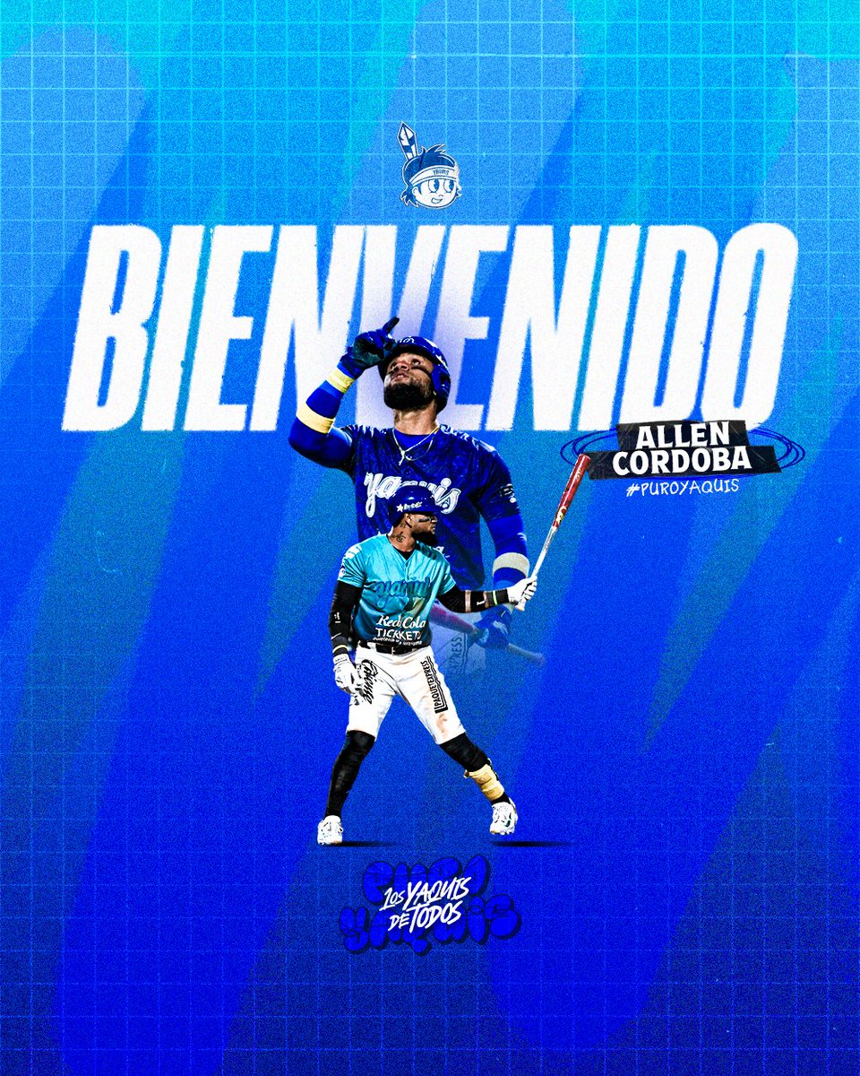 yaquis_oficial's tweet photo. 😎Allen Córdoba está de vuelta🏹🔙
🇵🇦El patrullero panameño Allen Córdoba es el primer refuerzo confirmado de la Tribu para la Temporada 2024-2025⚾️ #PuroYaquis #MiEquipoMiGente https://t.co/PhxnB1zvxm