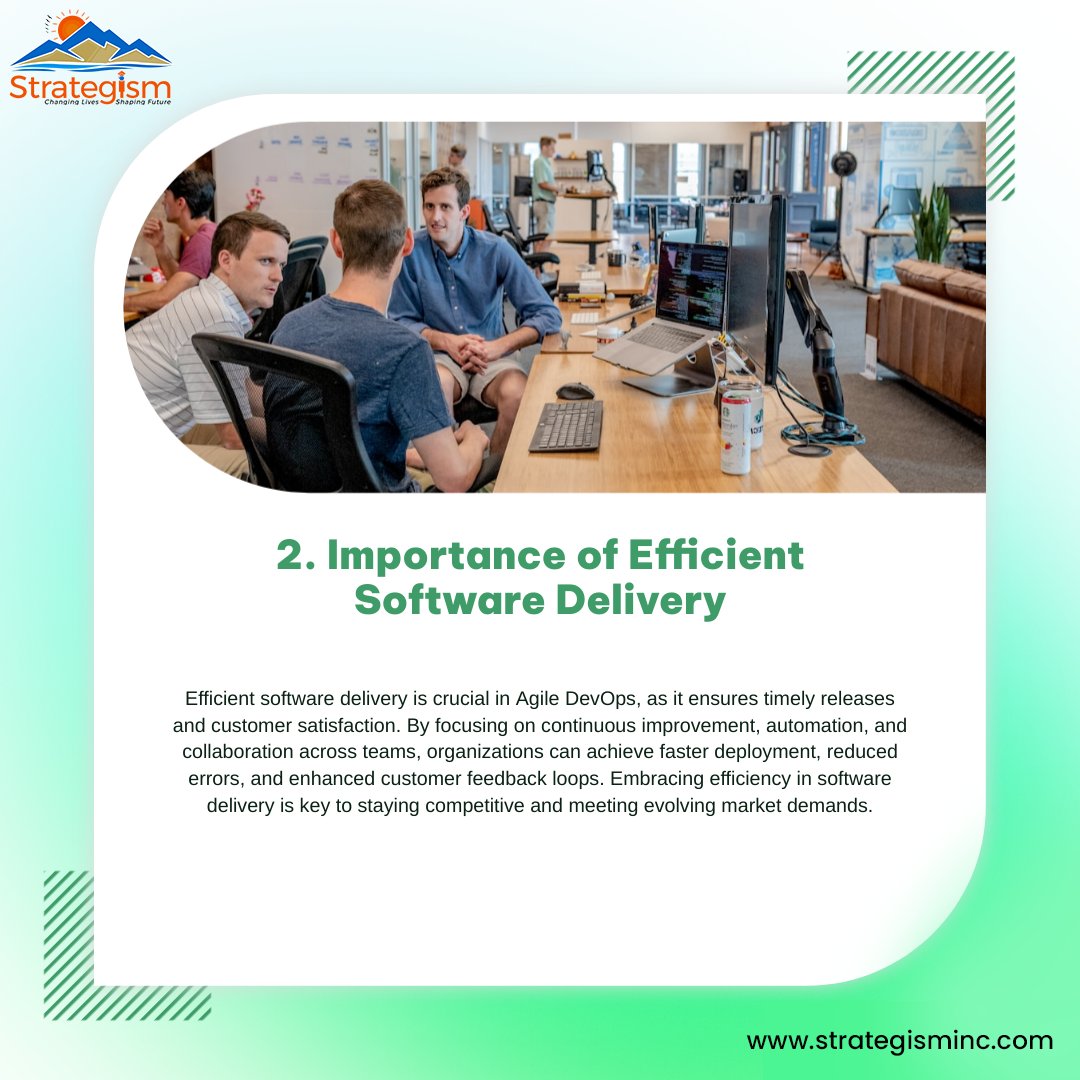 drsamswapnorg's tweet image. Join the ranks of successful teams who have mastered Agile DevOps for unparalleled performance. Start your journey today and transform the way you deliver software! #AgileDevOps 

🌐strategisminc.com

:
#SoftwareDelivery #Efficiency #DevOpsStrategies #TechInnovation #Agile