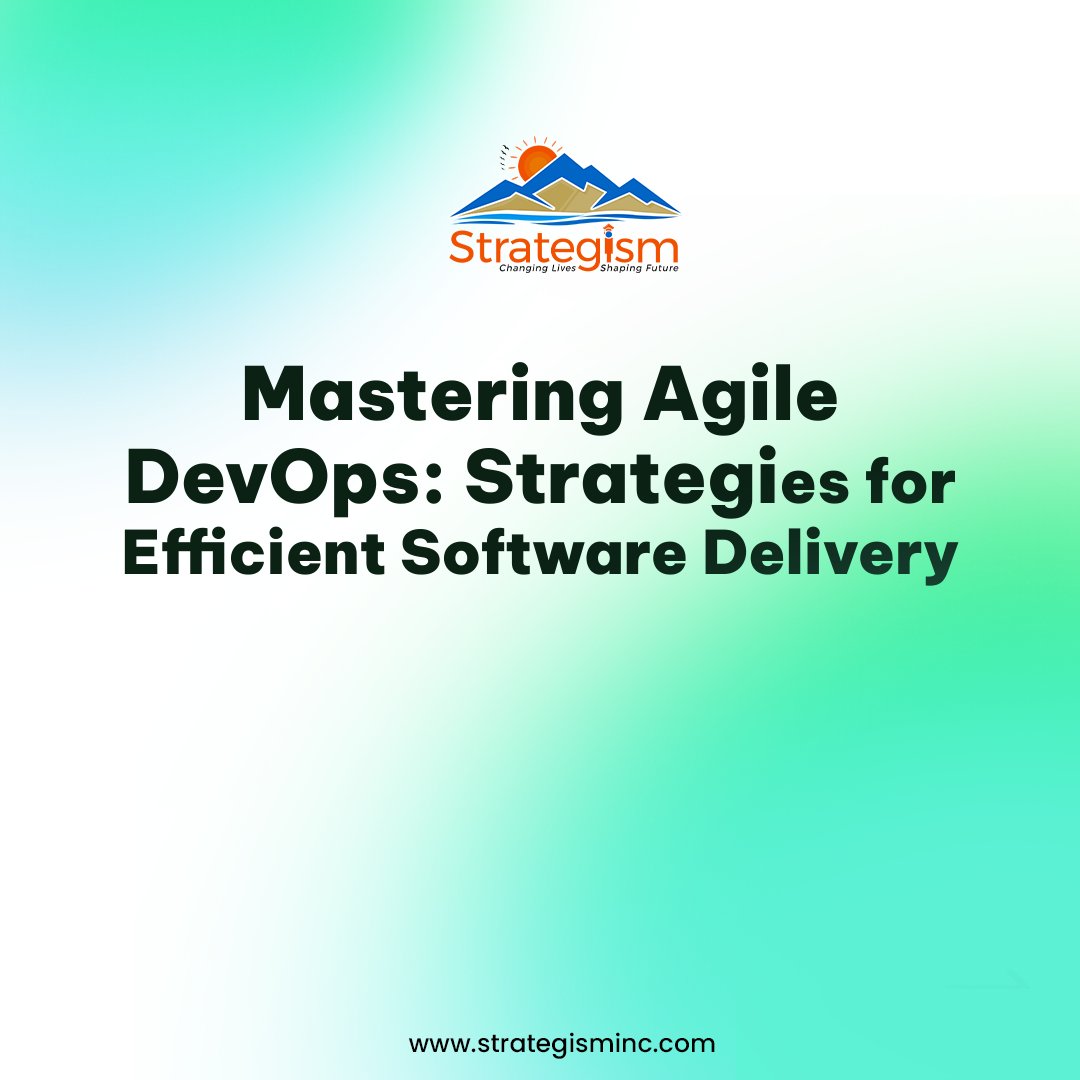 drsamswapnorg's tweet image. Join the ranks of successful teams who have mastered Agile DevOps for unparalleled performance. Start your journey today and transform the way you deliver software! #AgileDevOps 

🌐strategisminc.com

:
#SoftwareDelivery #Efficiency #DevOpsStrategies #TechInnovation #Agile