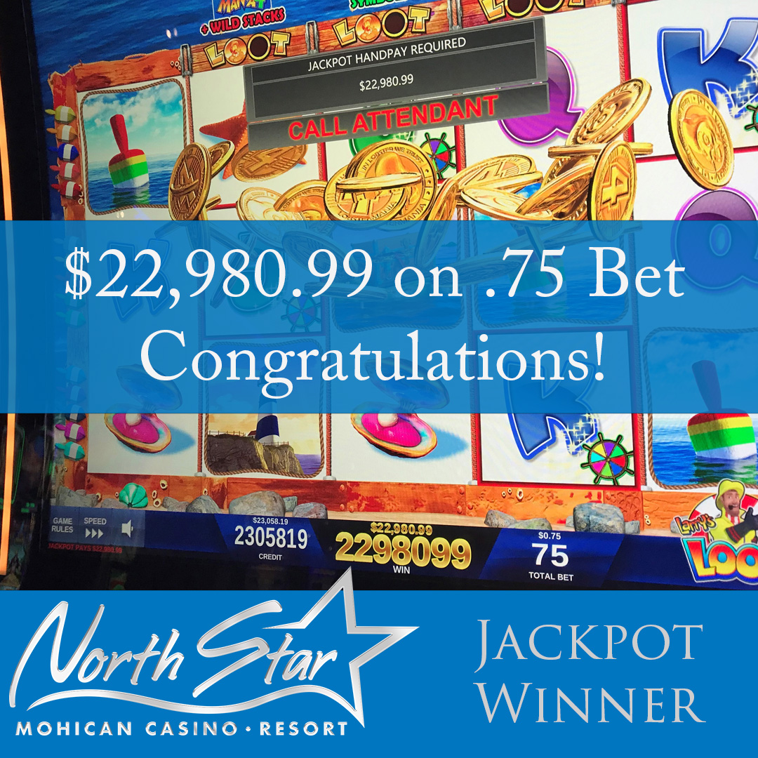 NorthStarCasino's tweet image. They don't call him Lucky Larry for nothin'! Congratulations to this winner !! #jackpot #Handpay #wisconsincasino