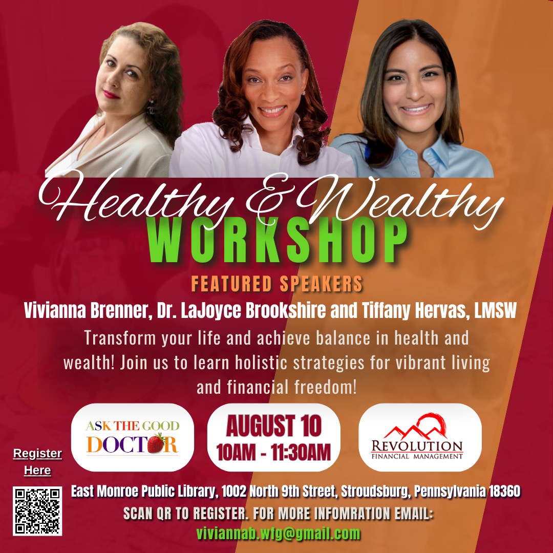 AskTheGoodDoc's tweet image. The Healthy &amp;amp; Wealthy Initiative launches Saturday! A lack of money causes health issues when your money is funny.  Financial Coach Vivianna Brenner joins the AskTheGoodDoctor podcast w/ Solid Solutions on how to start saving even when you think you cannot. #Naturopath