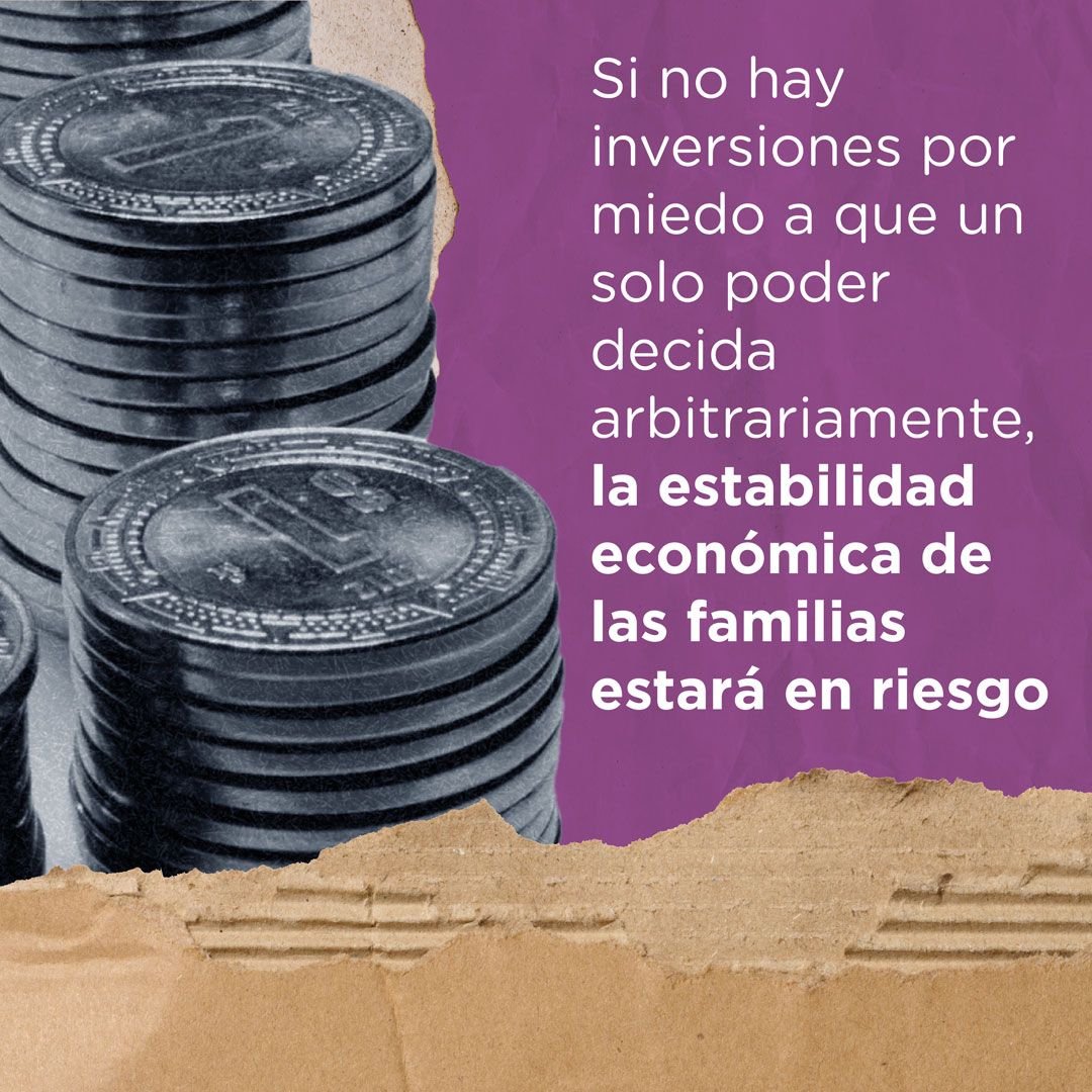 coparmexnavojoa's tweet photo. 📈 La acumulación de poder en un solo ente fomenta la arbitrariedad y ahuyenta las inversiones en el país.

🙋‍♀️ ¡Todas y todos contamos! 🙋‍♂️
#YoDefiendoMiVoto https://t.co/92ZFKmGvkZ