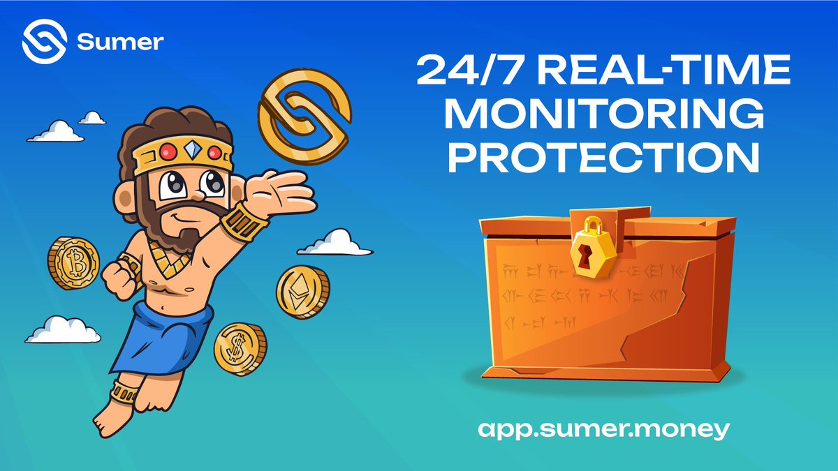 🏆At <a href="/SumerMoney/">Sumer.Money🐫</a>, your security is our top priority!

🛡️ We've partnered with @AnciliaInc for proactive security and risk management:

• 24/7 suspicious activity monitoring
• Real-time attack prevention
• Smart contract risk mitigation

Plus:

• Multiple independent audits
•