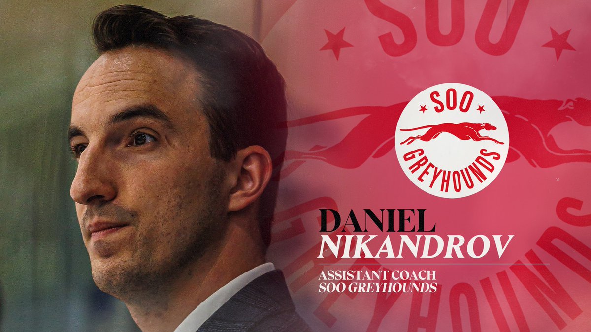 Welcome aboard Daniel 🫡
Daniel Nikandrov has been hired to join the coaching staff of the Program as an Assistant Coach.
📰 chl.ca/ohl-greyhounds…