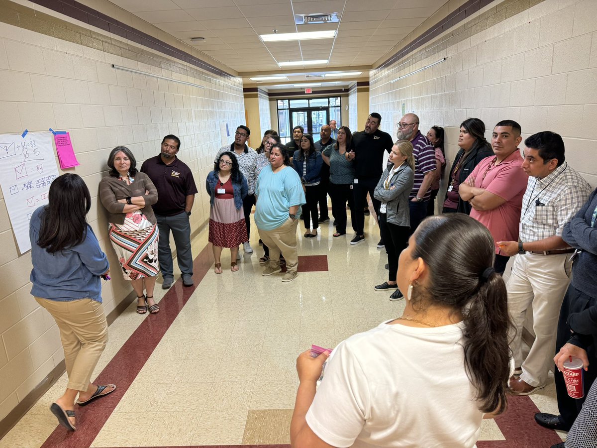 LFUnited's tweet photo. LFHS/LFU math teams collaborating in Math Poster Walks. Teachers are exploring vertical alignment and the use of multiple representations.#iteachLFU https://t.co/dDDu0e3SrQ
