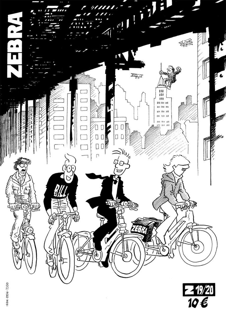 Peter Schaaff liest Zebra #19/20: plop-fanzine.de/2024/08/07/rez…