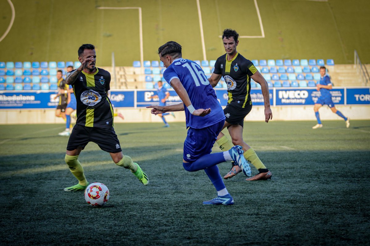 FINAL DEL PARTIT A L’ESTADI! 💙💪🏼

Victòria per 1-0 🆚 <a href="/Montanyesa1927/">CF Montañesa</a> amb gol de Pablo Ufano i clar domini local durant tot el partit! Seguim amb bon camí! ⚔️

#BadalonaÉsFutur #CFBadalonaSAD