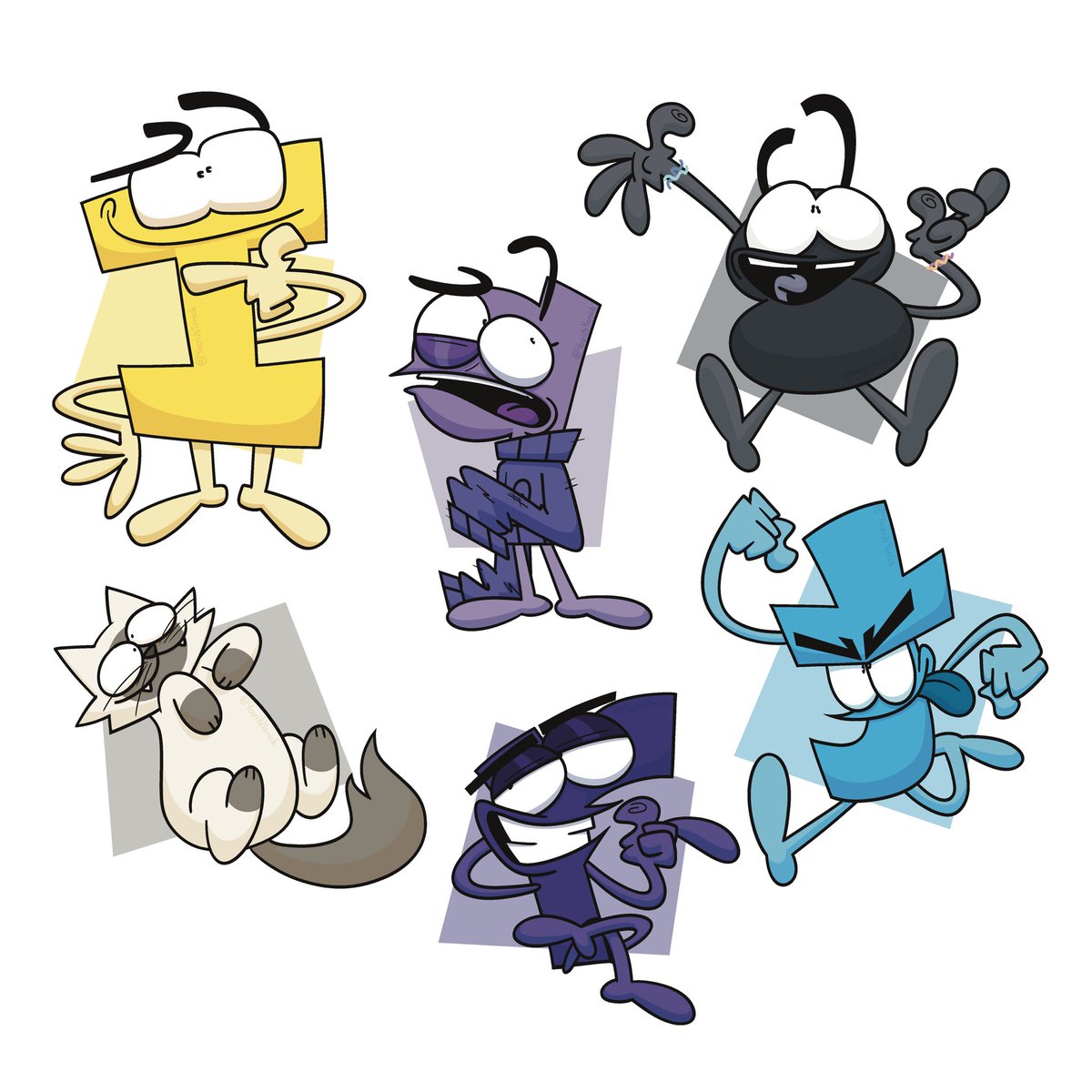 YooitsYorick's tweet image. Here are the stickers I’ve made for the meetup!

#PaSOSC #ProblemsAndSolutions #OSC #Algebraliens