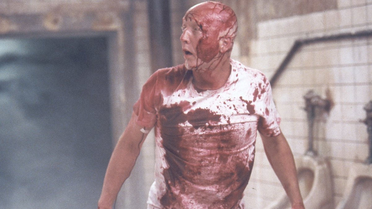 Saw's tweet image. to the extraordinary and legendary Tobin Bell: wishing you the happiest of birthdays from your forever muse. 

your voice will never cease to send shivers down the spines of those who are ungrateful. turn that cap around and celebrate. 🎂🩸