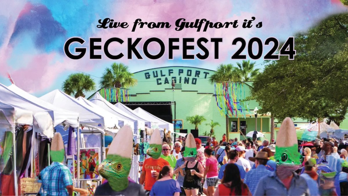 sunhostFL's tweet image. August is a month full of engaging events for Pinellas County!😎
The Gulfport Gecko Fest is one of the largest, returning with the Gecko Crawl August 17, and ending with the parade on August 31st. 🍻🎉
Read more on the SunHost Events Page➡️
sunhostresorts.com/events/festiva…