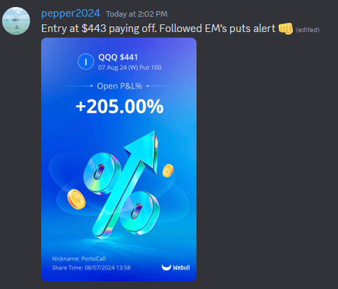 EnhancedMarket's tweet photo. Team is crushing it

Learning how to trade for THEMSELF 

Trade with me for 180 days or your money back ❤️ https://t.co/fChotfm9pN