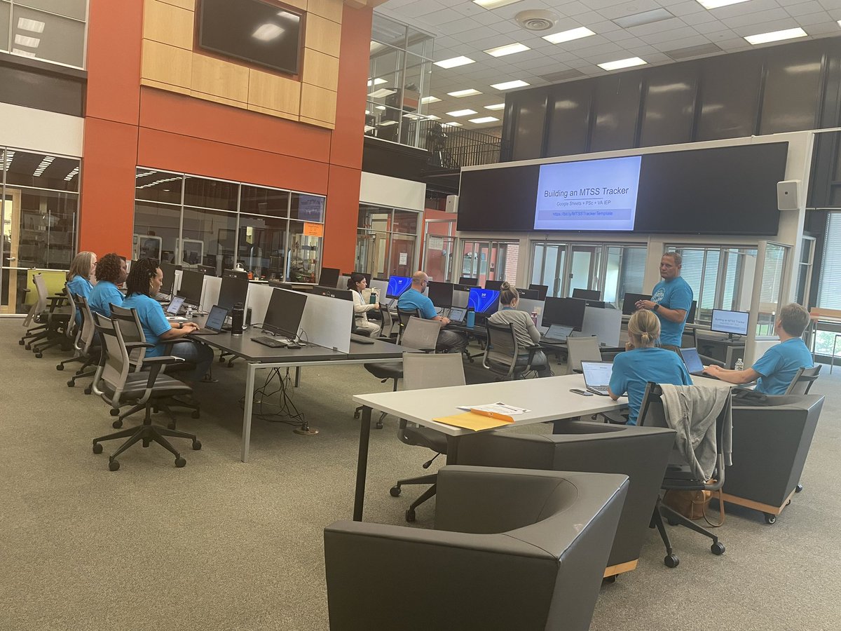 So much fun and learning at our 2nd annual PL Palooza! <a href="/CvilleSchools/">Charlottesville City Schools</a>