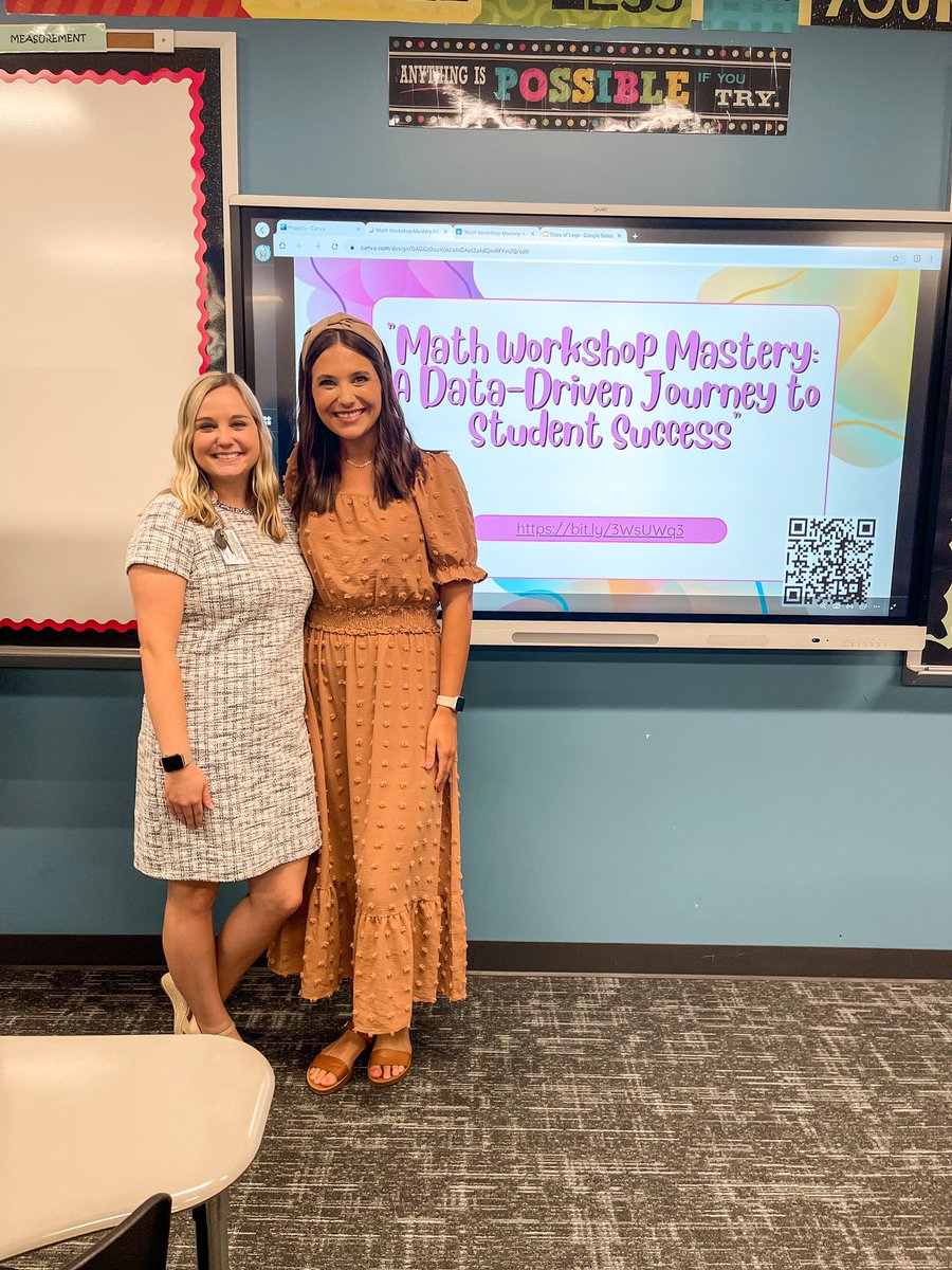 Jessie_Hess12's tweet photo. Loved presenting today with @savannahkulak! Had some amazing conversations with some amazing teachers. ✨ #TISDMATH #mathworkshop #ALLMEANSALL #TeamTomball https://t.co/a3mwStjWXx