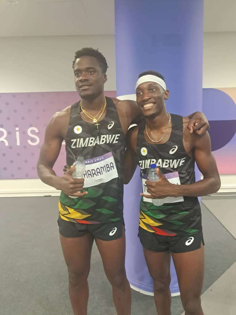 henryhakula's tweet photo. Brilliant stuff from these two Zimbabweans going into the 200m final 
#charamba #makarawu https://t.co/3fO8OSaFCb