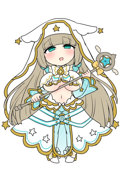 線引いて色置いた!
可愛さしかないな…☺️ 