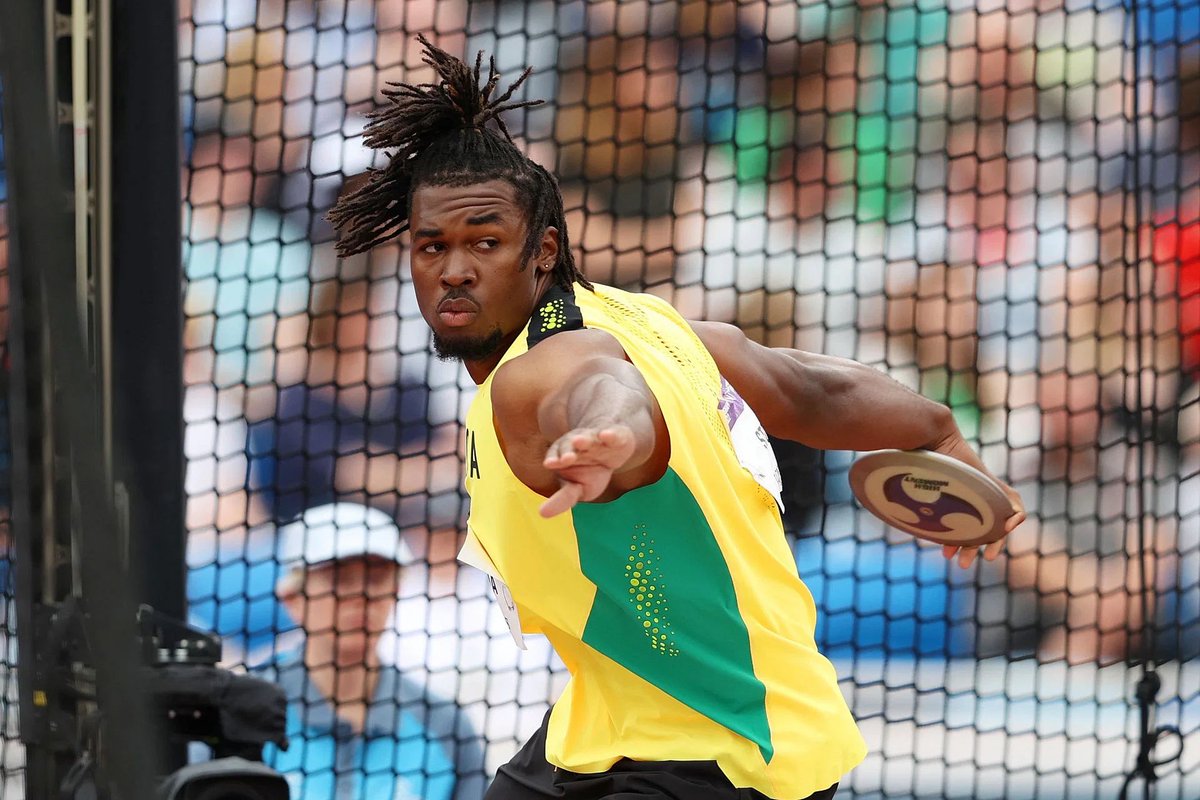 A record breaking GOLD!

🏅🇯🇲Congratulations to our very own Roje Stona for breaking the Olympic Record in the men's Discus Throw with an incredible throw of 70.00m at #Paris2024! 🌟 You've made Jamaica proud and inspired athletes worldwide! 🇯🇲🥇 #OlympicChampion #DiscusThrow
