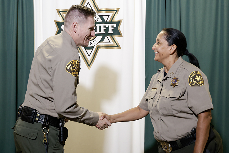 SLCO_Sheriff's tweet photo. ⭐️ Sworn to Serve ⭐️
It's always a good day when new deputy joins our family. Together, we will build a stronger, safer community. Here's to the beginning of a remarkable career! The positive impact they'll have on our county is boundless.
#SLSheriff #DedicatedToService https://t.co/N1NLjcD2EU