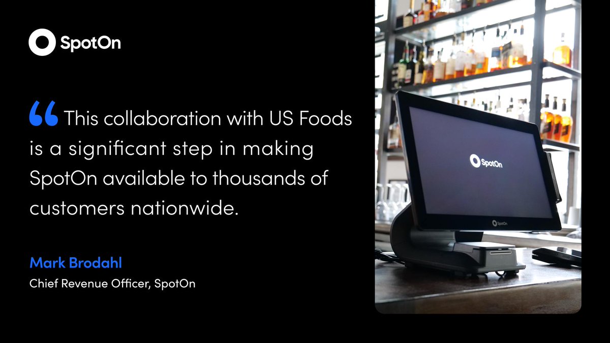 Looking for the latest in restaurant tech? NCRLA partners <a href="/SpotOn/">SpotOn</a> and <a href="/USFoods/">US Foods</a> have you covered! SpotOn joins the US Foods® CHECK® Business Tools Program, bringing top-notch tech with a personal touch to restaurants nationwide. Learn more: bit.ly/3MhsR0x