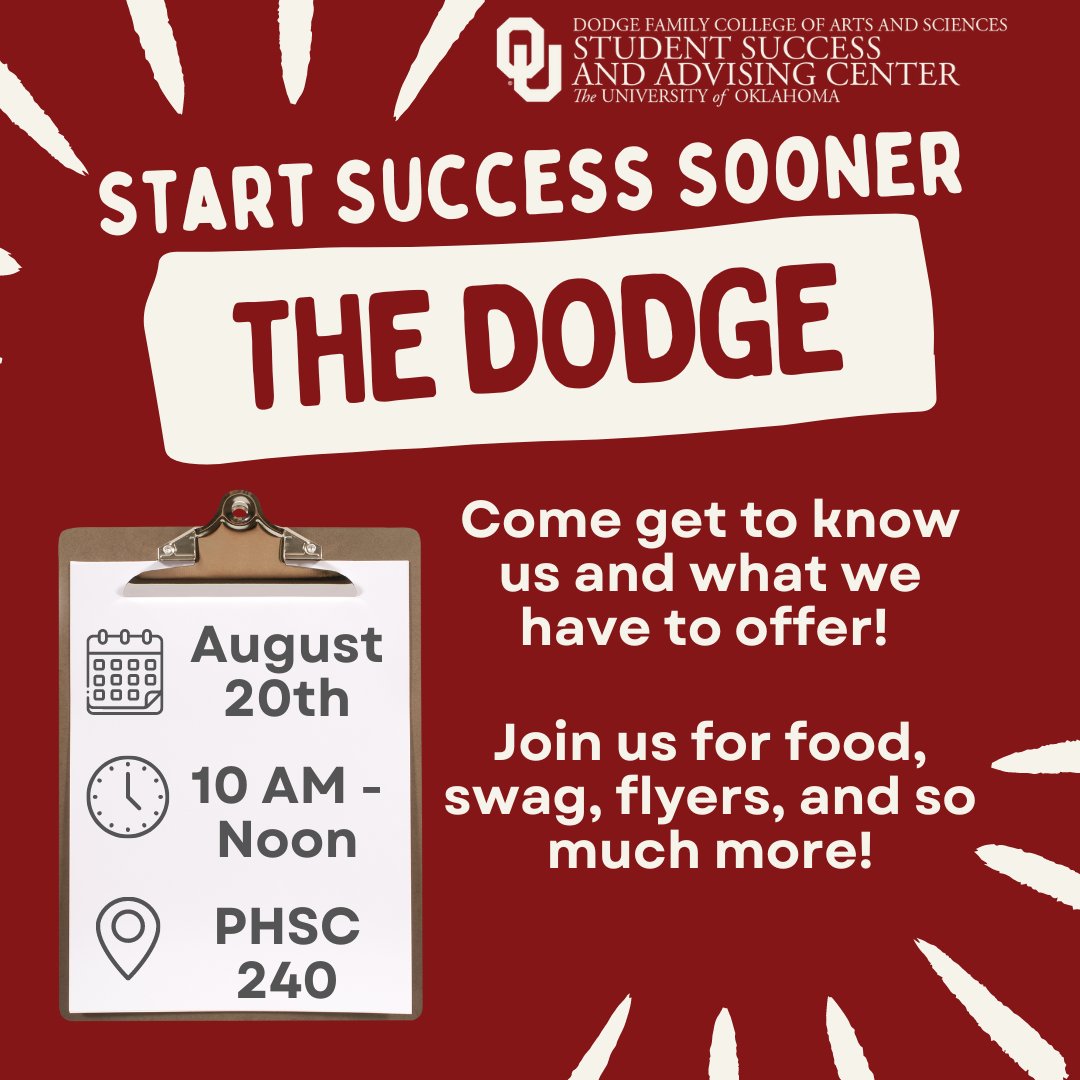 DFCAS Student Success and Advising Center tweet media