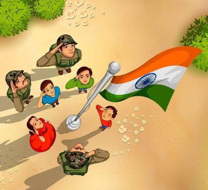 check2rakesh's tweet image. MAA TUJHE SALAAM 🇮🇳🫡
#JaiHind 
#VandeMataram 
#15August2024