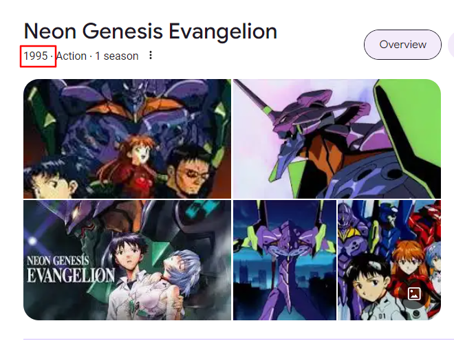 Ernst Junger theoretically could have watched Neon Genesis Evangelion