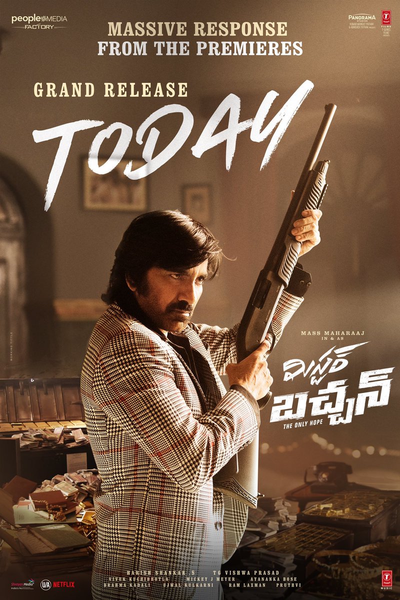 There are many Negative reviews on Twitter, It has its flaws like any  commercial Telugu Cinema has,but Its Entertaining mostly, 
Great Camera work by <a href="/DoP_Bose/">ayananka bose</a>👌🏻 Fights👌🏻 Production value👍🏻 <a href="/harish2you/">Harish Shankar .S</a> mark highs &amp; Fun, Songs👌🏻
@bhagyashriiborse🔥🔥🔥🔥🔥
What else you needed?