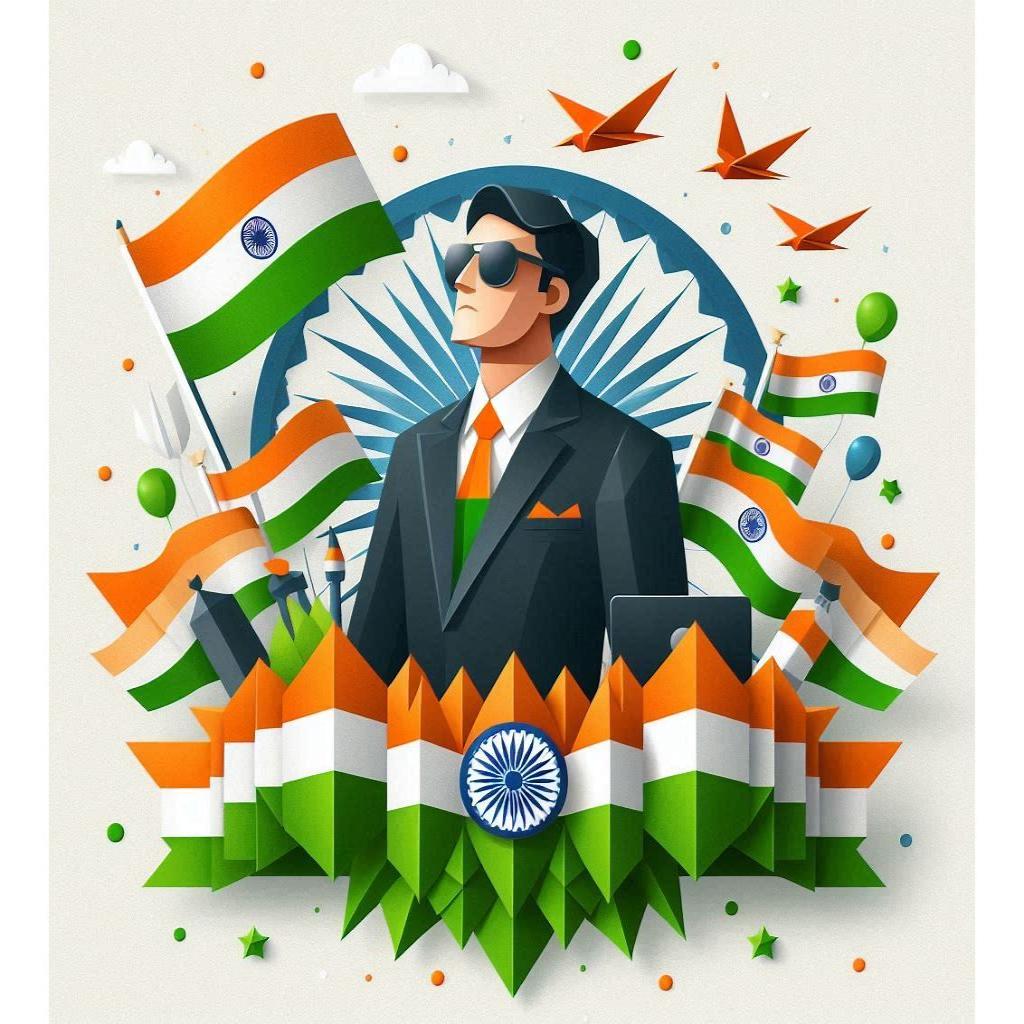 Happy independence day

Being Indian is not only remembered it only for 2 days in a year. But also remain behind the country and contribute to its development, security, education system, dignity always and forever.