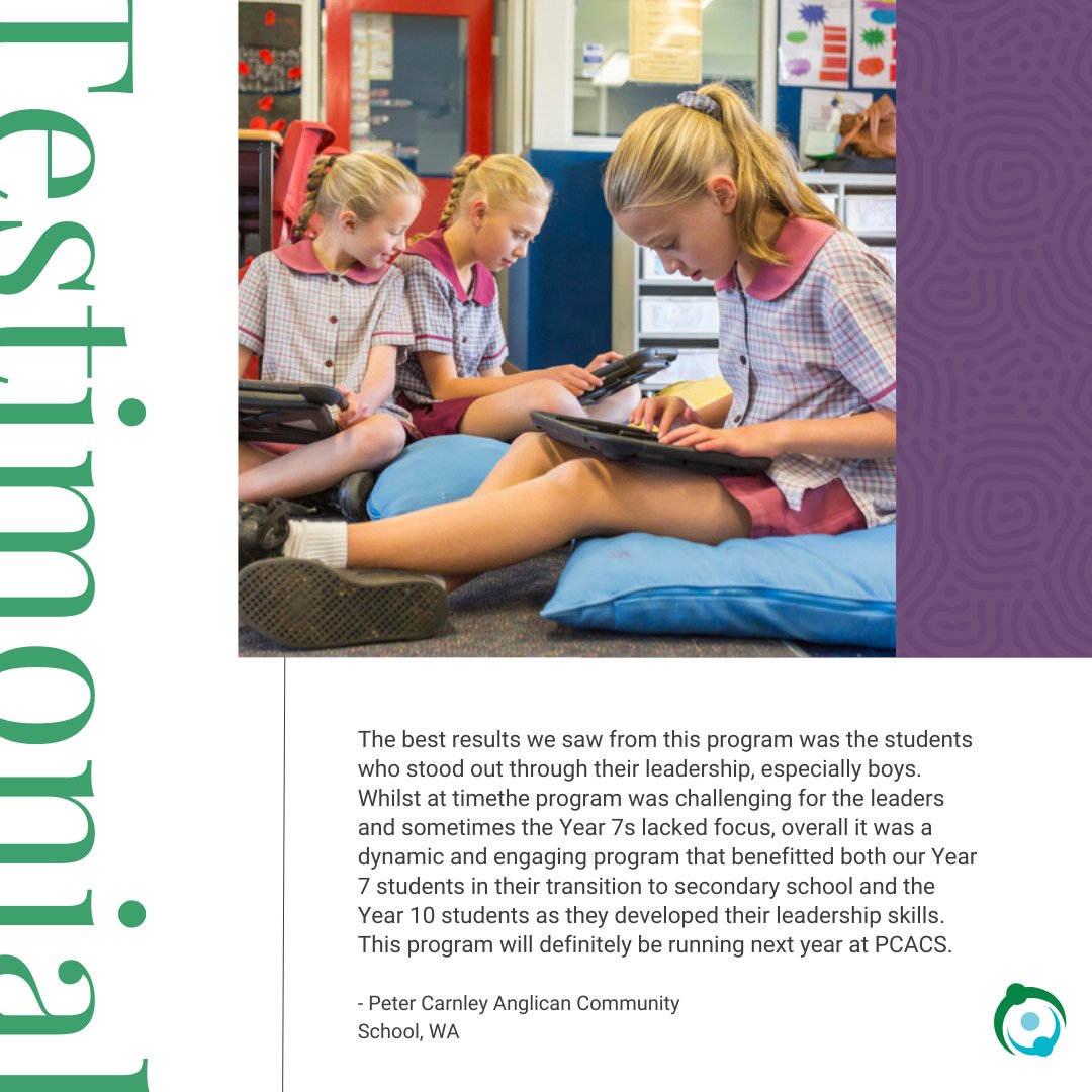 Teacher testimonial spotlight. 🔦

Hear from other educators on why the Peer Support Program has been a game-changer for their student wellbeing approach and helped boost their student wellbeing. 

Learn more here - peersupport.edu.au/what-is-peer-s… 

#PeerSupport #TeacherTestimonial