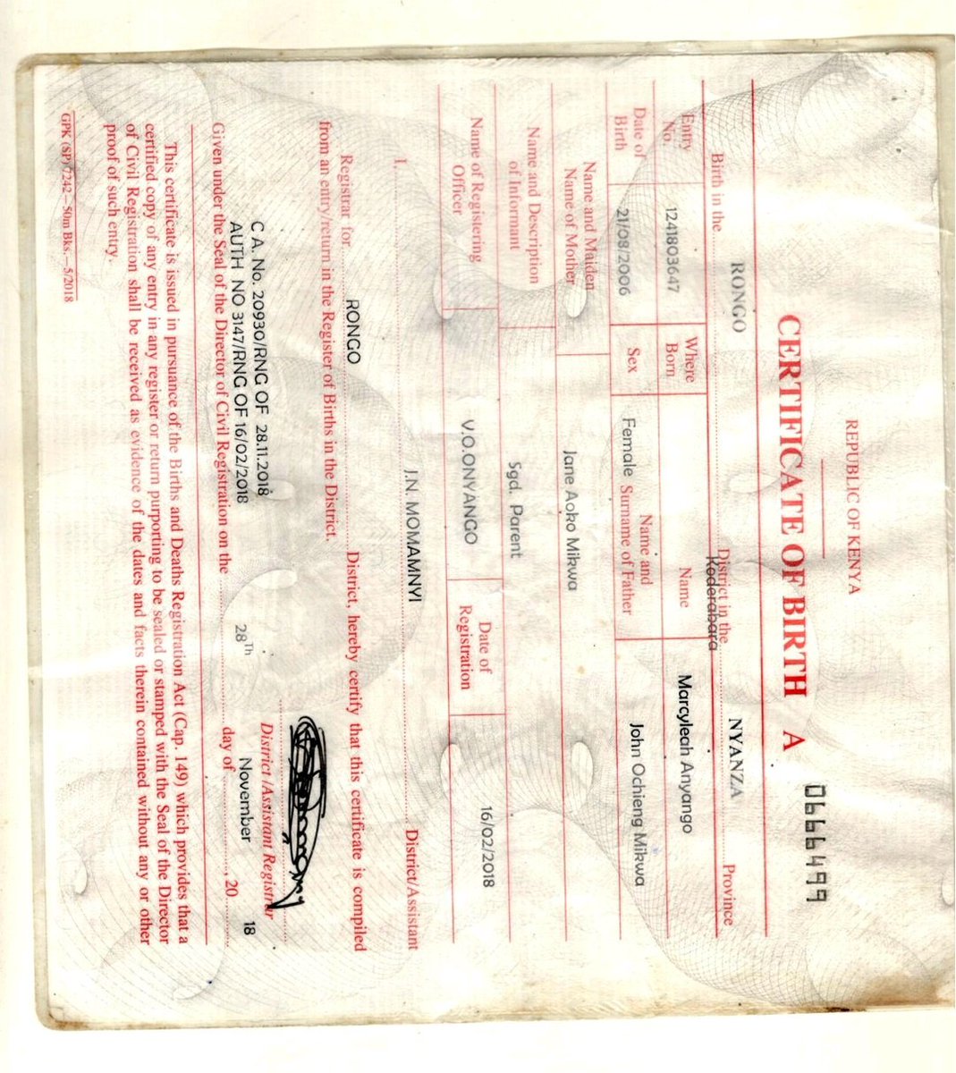 Circit11's tweet photo. @HELBpage Hello
Help me register with birth certificate https://t.co/9bXl5Yw3yC